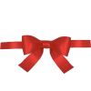 Christmas red ribbon - Przedmioty - 
