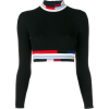 Christopher Kane - Cropped knit sweater - Camisetas manga larga - $270.00  ~ 231.90€