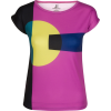 Chunky Geometric Print Fitted Tee - Camisola - curta - $46.00  ~ 39.51€