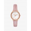 Cinthia Rose Gold-Tone And Embossed-Leather Watch - Watches - $295.00 