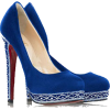 Cipele Blue - 厚底鞋 - 