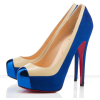 Cipele Platforms Blue - 厚底鞋 - 