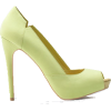 Cipele Green Platforms - 厚底鞋 - 