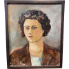 Circa 1940s French portrait painting - Illustrations - 