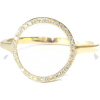 Circle Diamond Ring, Circle of life diam - Aneis - 