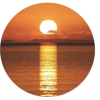 Circle sunset - Ilustracije - 