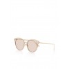 Circular Metallic Frame Sunglasses - Sunglasses - $6.99  ~ £5.31