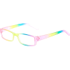 Claire's Rainbow Ombre Glasses Frames - Очки корригирующие - 