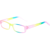 Claire's Rainbow Ombre Glasses Frames - 有度数眼镜 - 