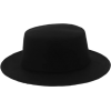 Classic Black Fedora - Шляпы - 