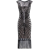Classic Gatsby Cocktail Party Dress - Dresses - $35.99 