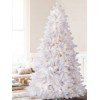Classic White Christmas Tree - Фоны - 