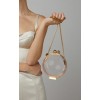 Clear and gold hand bag - Carteras - 