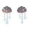 Cloud earrings - イヤリング - 