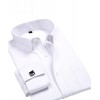 Cloudstyle Men's Dress Shirt Slim Fit Button Down Stripe Checked Shirt - Shirts - $18.99 