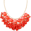 Cluster Drop Necklace - Collares - 