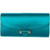 Clutch teal - Torbe s kopčom - 