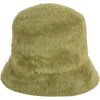 Clyde fuzzy olive green batta hat - Шляпы - 
