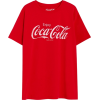 Coca Cola T shirt Pull and Bear - Camisola - curta - 