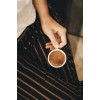Coffee and striped pants - Beverage - 