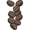 Coffee beans - イラスト - 