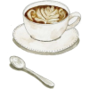 Coffee steam - Ilustracije - 