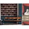 Cole & Son cabaret theatre red wallpaper - Illustrazioni - 