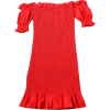 Collar Puff Sleeve Stretch Pleated Dress - Vestiti - $25.99  ~ 22.32€