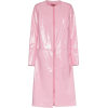 Collarless Patent Coat - Jaquetas e casacos - 