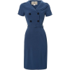 Collectif Clothing - 40s Rhonda Dress - Vestidos - 