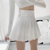 College style high waist hip hip pleated skirt - Skirts - $25.99 