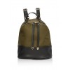 Color Block Faux Leather Mini Backpack - Backpacks - $16.99  ~ £12.91