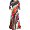 Colorful long-sleeve dress (Overstock) - Dresses - $55.22  ~ £41.97