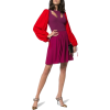 Colourblock Mini Dress - Haljine - 