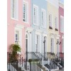 Colourful Notting Hill street London - 建筑物 - 