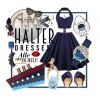 Come Sail Away: Halter Dress - Rascunhos - 