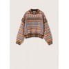 Contrasting knit sweater - Jerseys - $79.99  ~ 68.70€