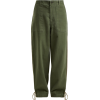 Contrast-piping relaxed-fit trousers - Pantalones Capri - 