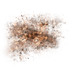 Copper foil transparent splatter - Rascunhos - 