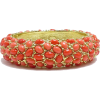 Coral Red Cabochon Bracelet - Браслеты - $165.00  ~ 141.72€