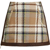 Cotton Blend Plaid mini skirt - Röcke - 