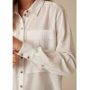 Cotton Gauze Oversized Shirt - Shirts - £75.00  ~ $98.68