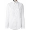 Cotton Shirt With Check Details - Hemden - kurz - $298.00  ~ 255.95€