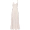 Cotton-blend crotchet maxi dress - sukienki - 