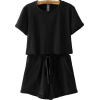 Cotton round neck short-sleeved T-shirt - Hemden - kurz - $27.99  ~ 24.04€