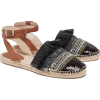  Cotton sandals with embroidery - scarpe di baletto - 