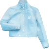 Courrèges Blue Vinyl Jacket - Куртки и пальто - $1,230.00  ~ 1,056.43€