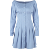 Court retro style high waist slim single - sukienki - $27.99  ~ 24.04€
