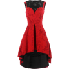 Couturissimo Red Dress - Dresses - 500.00€  ~ £442.44