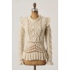 Cream color knit top - ワンピース・ドレス - 